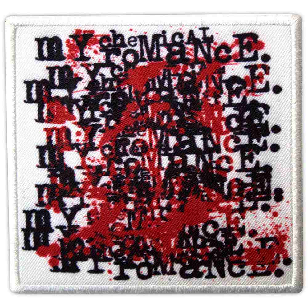 My Chemical Romance - Sweet Revenge Logo Repeat Pièce - Blanc/Noir